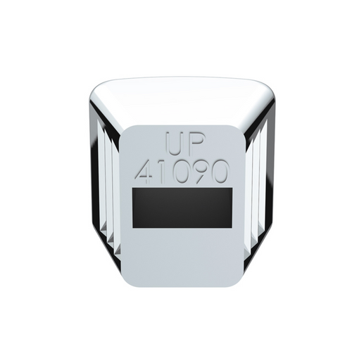 Chrome Plastic A/C & Heater Slider Control Knob For Kenworth/Freightliner - Plain (Card Of 3)