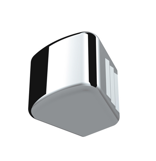 Chrome Plastic A/C & Heater Slider Control Knob For Kenworth/Freightliner - Plain (Card Of 3)