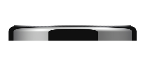 Chrome 7- " Round Speaker Cover For Peterbilt 389 (2008+), 388 (2008-2014), 379/378/335/330 (1995-2000), Snap-