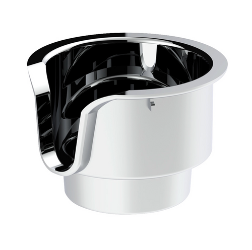 Chrome Cup Holder Insert For Kenworth W900/T800/T600 (2002-2008) & Peterbilt 379/378 (2001-2005)