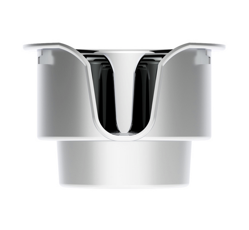 Chrome Cup Holder Insert For Kenworth W900/T800/T600 (2002-2008) & Peterbilt 379/378 (2001-2005)