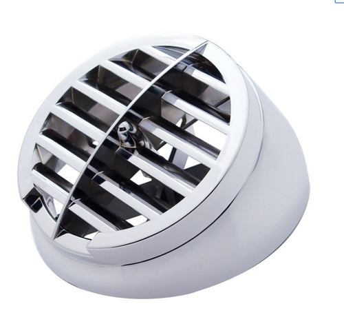Chrome Plastic A/C Vent For 1967-1987 Peterbilt 359