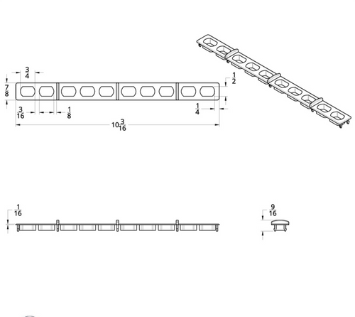 Freightliner Button Panel Trim