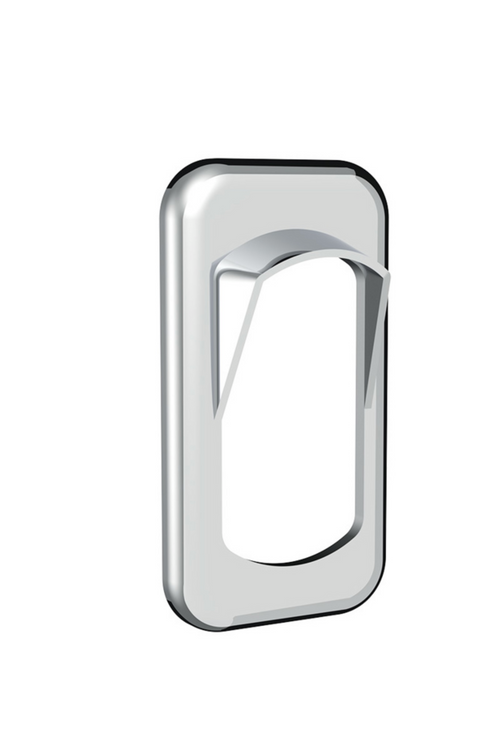 Rocker Switch Trim w/ Switch Guard 3 Pc./card fits Peterbilt, Kenworth, and Freightliner Trucks