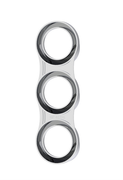 3 Gauge Cluster Bezel With Visor For 2006+ Peterbilt - Vertical