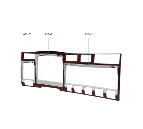 Left Gauge Dash Panel Trim For 2006+ Kenworth