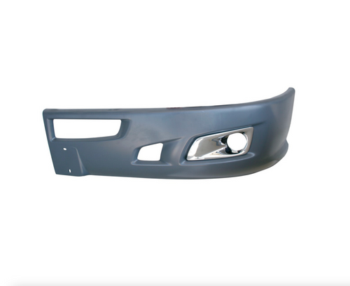 Chrome Plastic Fog Light Cover With Light Opening For 2007-2017 Kenworth T660 - Driver