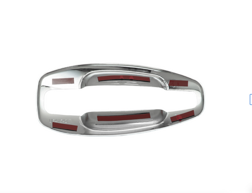 Chrome Exterior Door Handle Cover For Kenworth T680/T880 (2013-2024) & W990 (2019-2024) - Driver