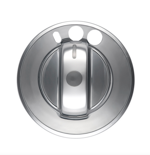 Chrome Plastic 2-Piece Headlight Switch Cover For 2008-2017 Freightliner Cascadia