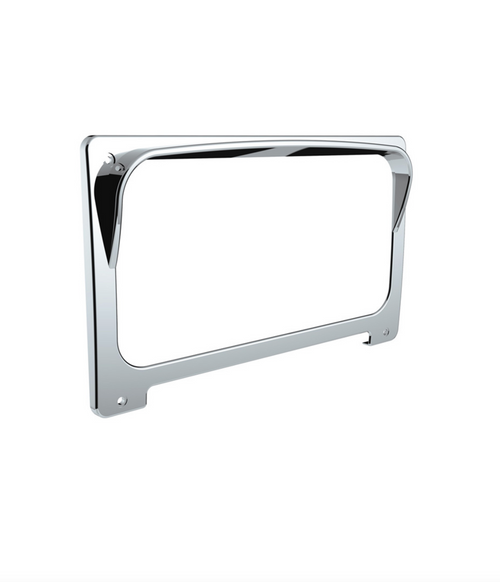 Chrome Plastic Center Gauge Cluster Bezel With Visor For 2001-2016 Freightliner Columbia