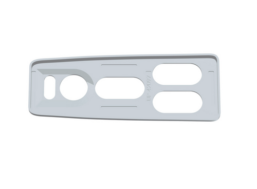 Chrome Window Switch Cover For 2008-2017 Freightliner Cascadia - Driver-5 Openings