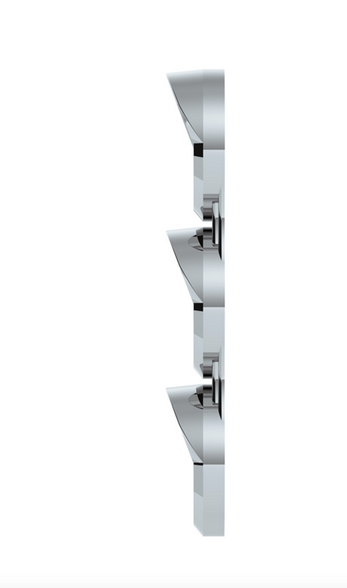 Small 3 Gauge Cluster Bezel With Visors For 2008-2017 Freightliner Cascadia - Vertical