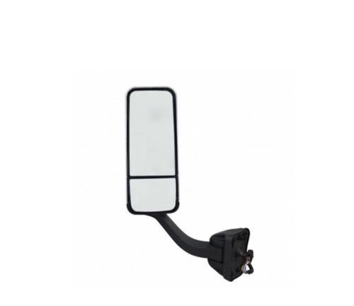 Chrome Mirror Assembly With Heated Mirror For 2008-2017 Freightliner Cascadia - Driver