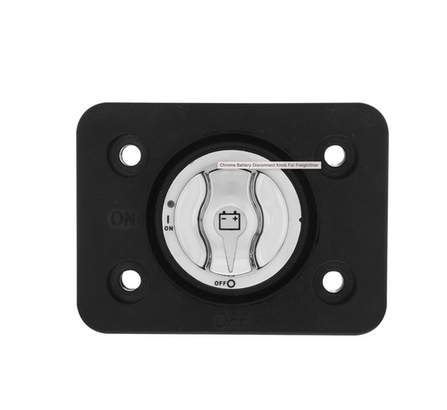 Chrome Battery Disconnect Knob For Freightliner
