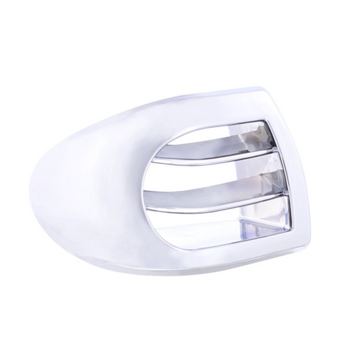 Chrome Plastic A/C Vent For 2008-2017 Freightliner Cascadia - Driver/Fixed