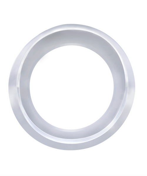 Chrome Small Gauge Bezel With Visor For 2018-2023 Freightliner Cascadia