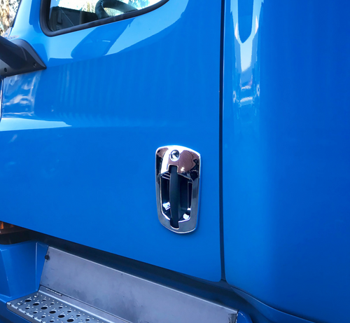 Chrome Door Handle Cover For 2018-2024 Freightliner Cascadia - Driver