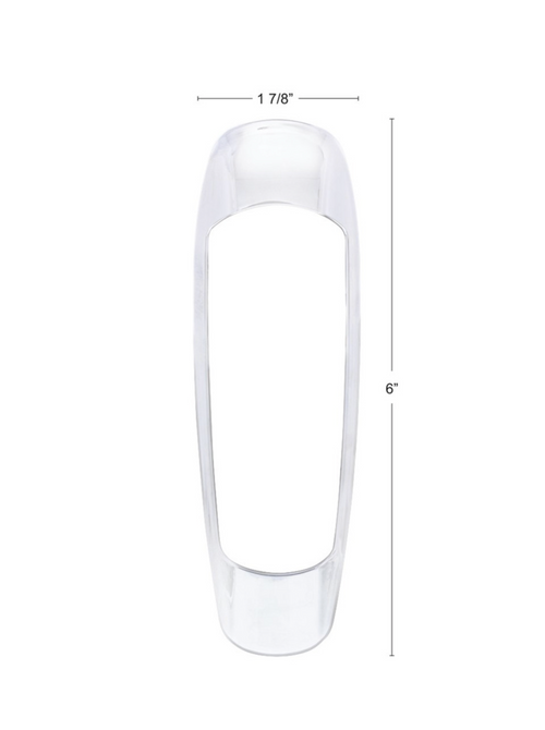 Chrome Cab Light Bezel for 2018-2024 Freightliner Cascadia