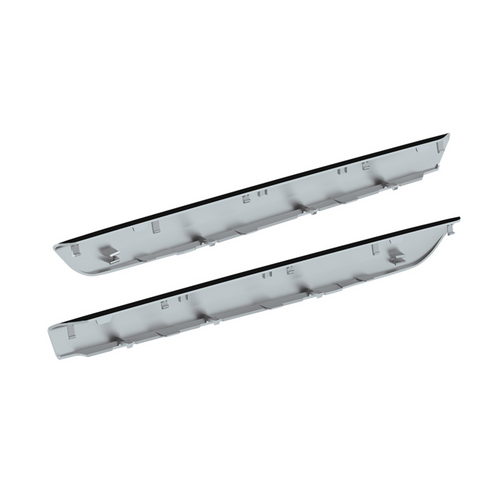 Chrome Plastic Door Grab Handle Covers For 2018-2023 Freightliner Cascadia (Pair)