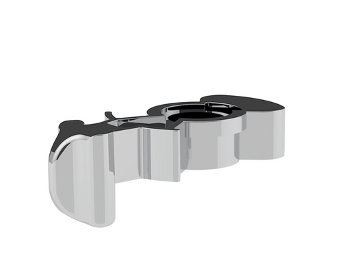 Chrome Plastic Splitter Button For Eaton Fuller 15 Speed Shifter