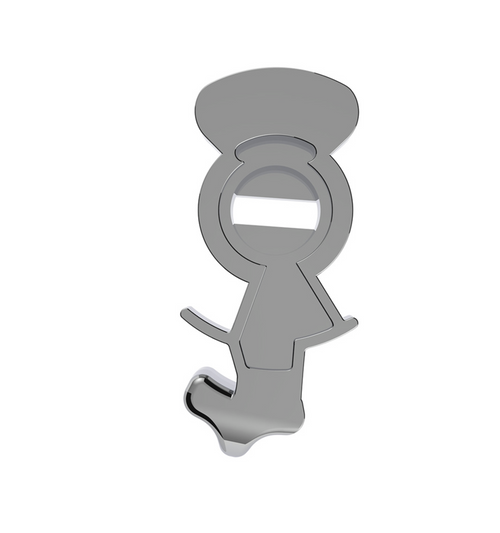 Chrome Plastic Splitter Button For Eaton Fuller 13 Speed Shifter