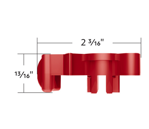 Candy Color Plastic Splitter Button For Eaton Fuller 13 Speed Shifter-Candy Red