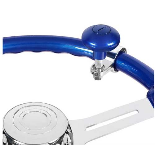 Heavy Duty Steering Wheel Spinner - Indigo Blue