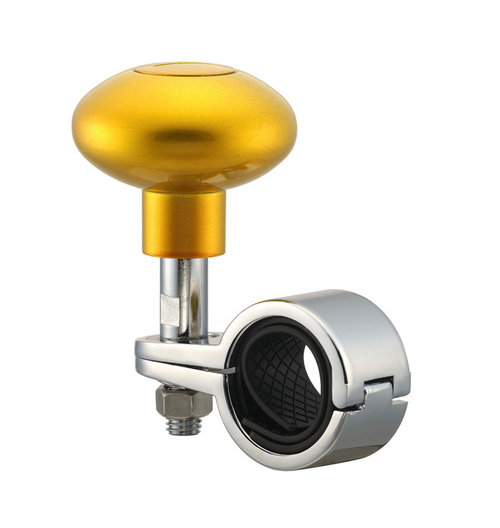 Heavy Duty Steering Wheel Spinner - Electric Yellow