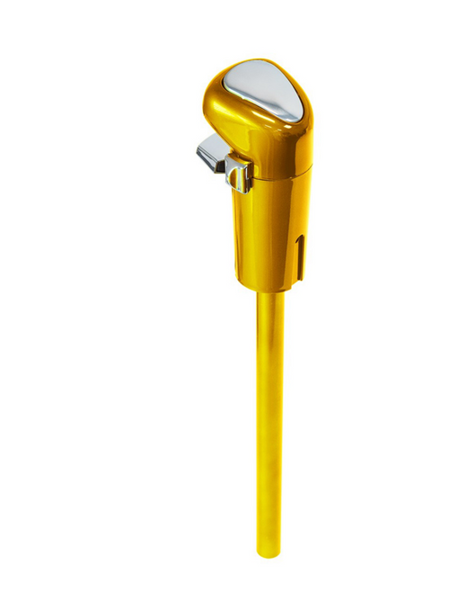 Plastic Lower Gearshift Knob Cover - Electric Yellow