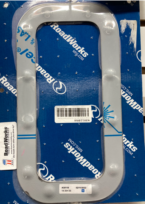 Cover Dimpled Vent Trim Surround (Each) fits Peterbilt