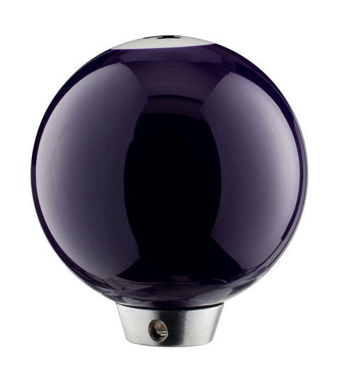 Number 4 Pool Ball Gearshift Knob - Gloss Purple