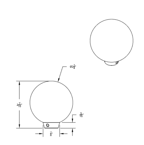 Number 4 Pool Ball Gearshift Knob - Gloss Purple