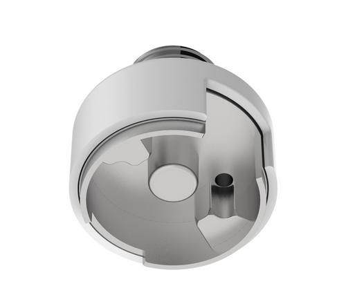 M30X3.5 Thread-On Shift Knob Mounting Adapter For Eaton Fuller Style 13/15/18 Shifter - Pearl White