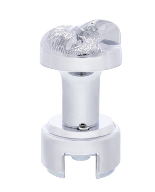 Eagle Thread-On Gearshift Knob With 13/15/18 Speed Adapter - Chrome