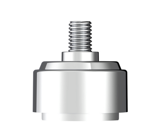 1/2"-13 Thread-On Shift Knob Mounting Adapter For Eaton Fuller Style 9/10 Shifter - Chrome