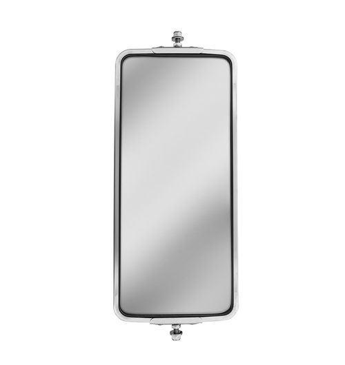 7" X 16" 18 LED 430 Stainless Steel West Coast Mirror - Heated