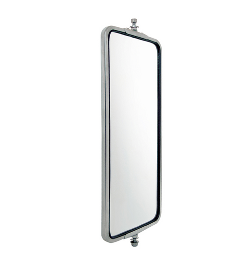 7" X 16" 18 LED 430 Stainless Steel West Coast Mirror - Heated