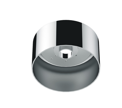 Chrome Plastic Steering Column Cover For 2002 And Older Kenworth W900/T800/T600 And Peterbilt 387/386
