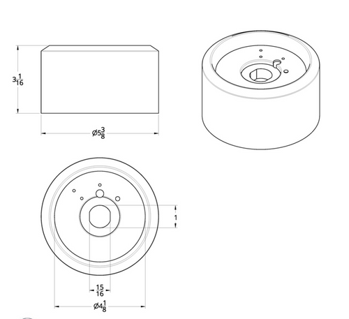 Chrome Plastic Steering Column Cover For 2002 And Older Kenworth W900/T800/T600 And Peterbilt 387/386