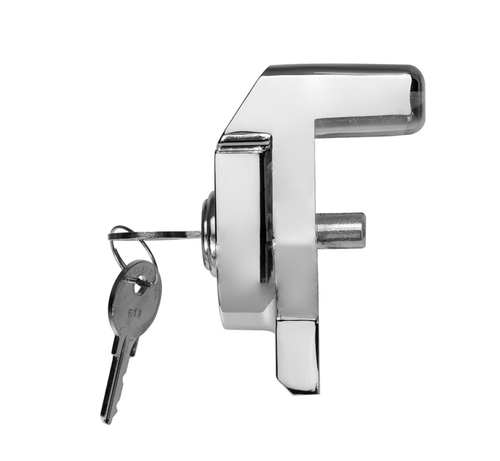 Heavy Duty Aluminum Gladhand Lock - Chrome