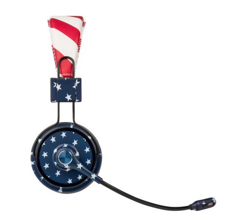 Blue Tiger Elite Ultra Bluetooth Headset - USA Flag