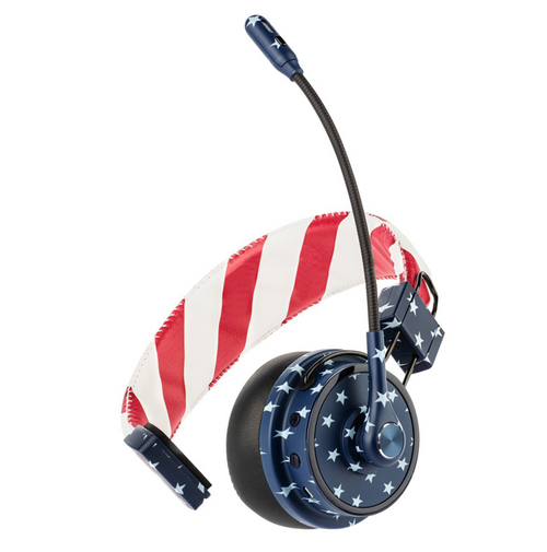 Blue Tiger Elite Ultra Bluetooth Headset - USA Flag