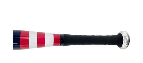 17" Aluminum Tire Checker Bat With USA Flag Graphic