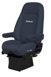 Seat Bostrom LO PRO Air Suspension, Drape, High back, Air Lumbra, Dual Armrest, Color Blue, Ultra Leather