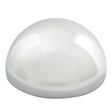 Rear Hub Caps in Full Moon Shape 8-1/4" dia. axle, 8 of 3/4" studs