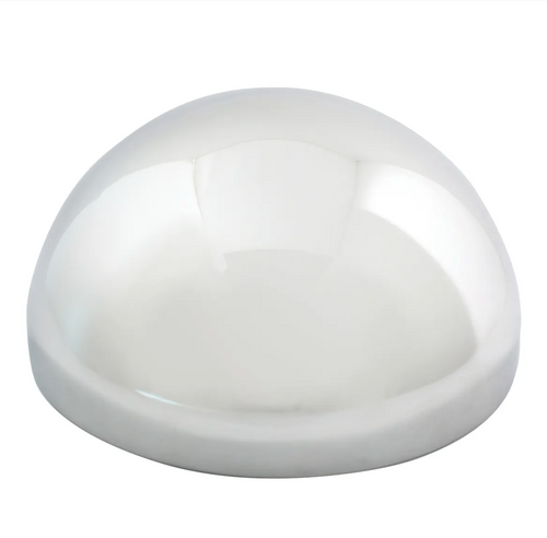 Rear Hub Caps in Full Moon Shape 8-1/4" dia. axle, 8 of 3/4" studs