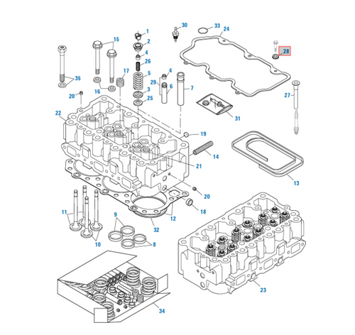 Isolator Aset Fits Volvo , Mack 12 Piece