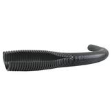 Black Corrugated Split Loom 1/2” 100 Ft Roll