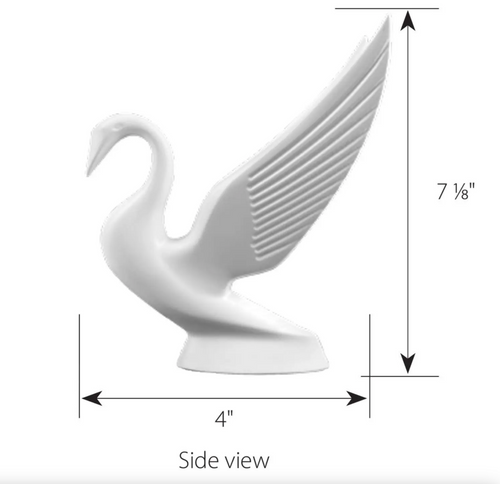Matte White Hood Ornament Original