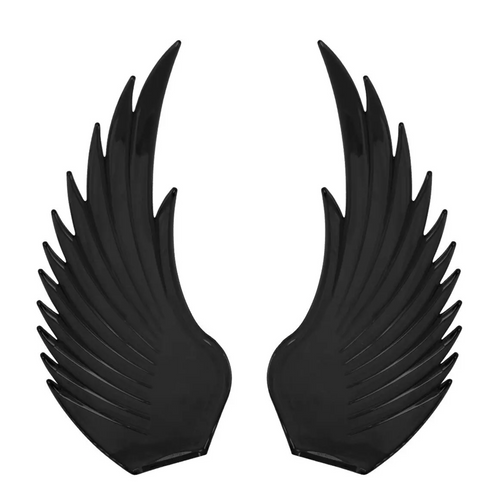 Black Replacement Wings for WindRider Hood Ornament
